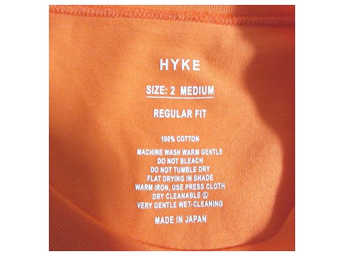 Autre Marque Camiseta sin mangas de algodón HYKE Naranja - vista 5