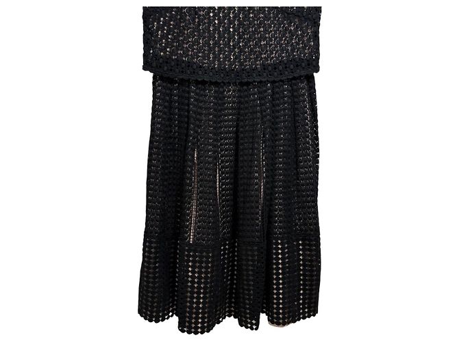 Autre Marque EPOCA Spitzenkleid Schwarz - Ansicht 4
