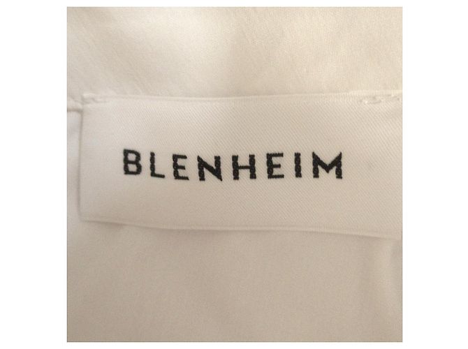 Autre Marque Blusa con mangas de cinta Blenheim Blanco - vista 7