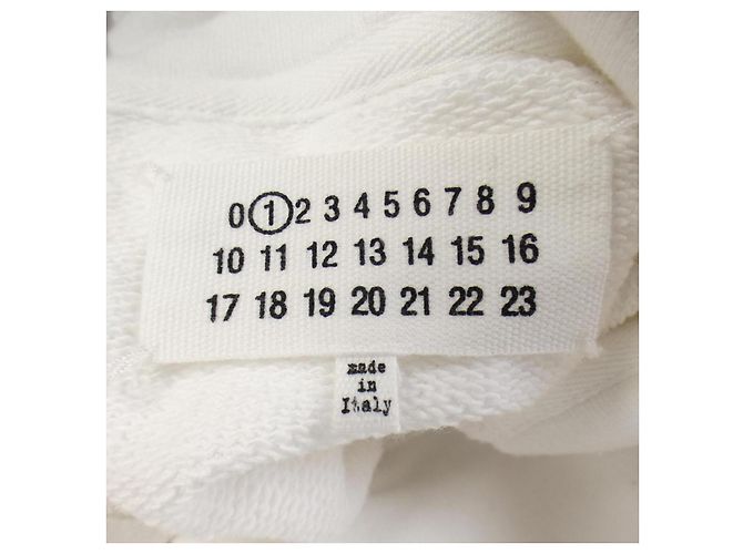 Maison Martin Margiela Sudadera de algodón Maison Margiela S51GU0056 Blanco - vista 4