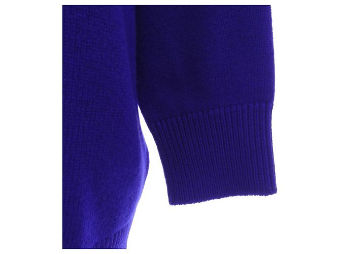 Kaschmir-Strickwaren von Hermès Blau - Ansicht 6