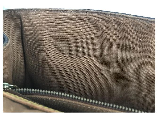 Bolsa Beverly Monogram Louis Vuitton Marrom - vista 16