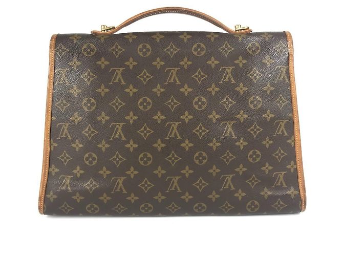Bolsa Beverly Monogram Louis Vuitton Marrom - vista 2