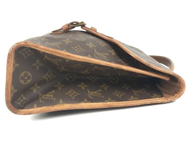 Bolsa Beverly Monogram Louis Vuitton Marrom - vista 4