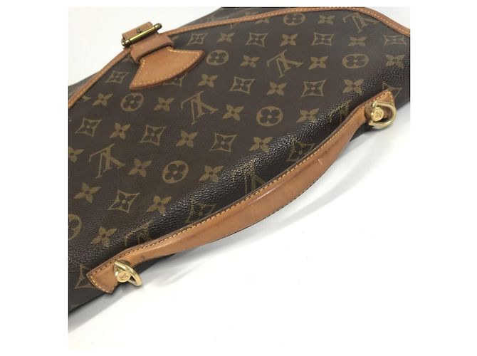 Bolsa Beverly Monogram Louis Vuitton Marrom - vista 8