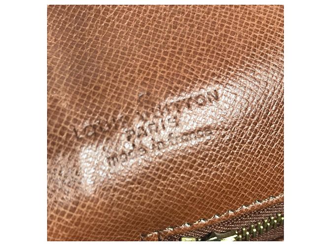 Vintage Schultertasche Rondo Point Monogram Louis Vuitton Braun - Ansicht 17