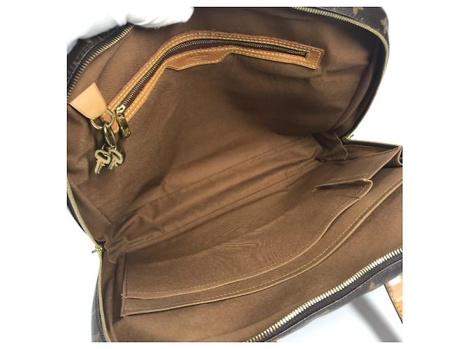 Borsa Porta Documenti Pegasus Monogramma Louis Vuitton Marrone - vista 14