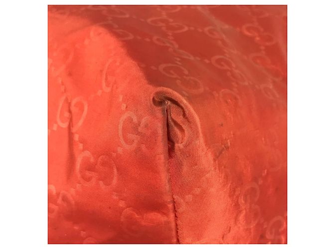 Borsa Tote Gucci GG Logo Arancione - vista 9
