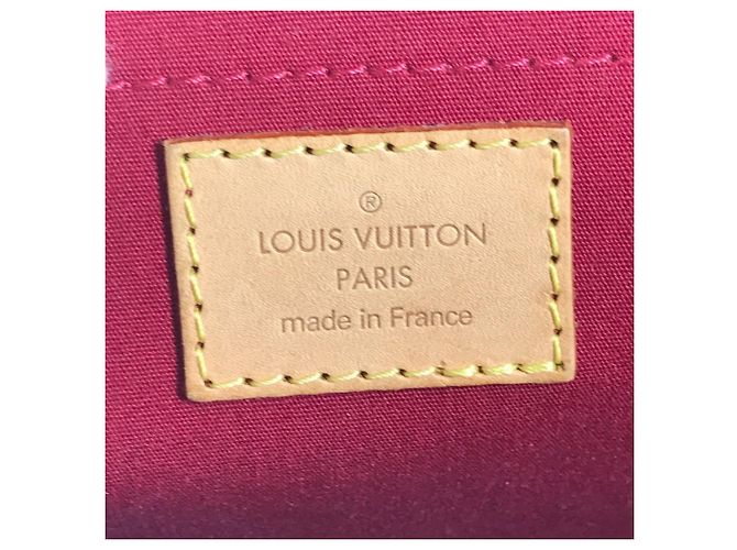 Rosewood Borsa tote Monogram Vernis Louis Vuitton Rosso - vista 13