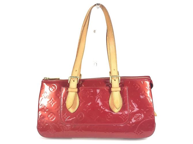 Rosewood Borsa tote Monogram Vernis Louis Vuitton Rosso - vista 2