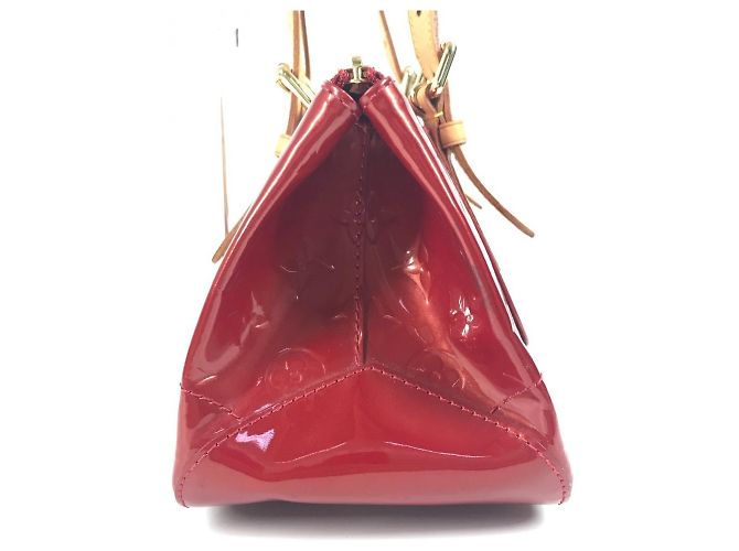 Rosewood Borsa tote Monogram Vernis Louis Vuitton Rosso - vista 3