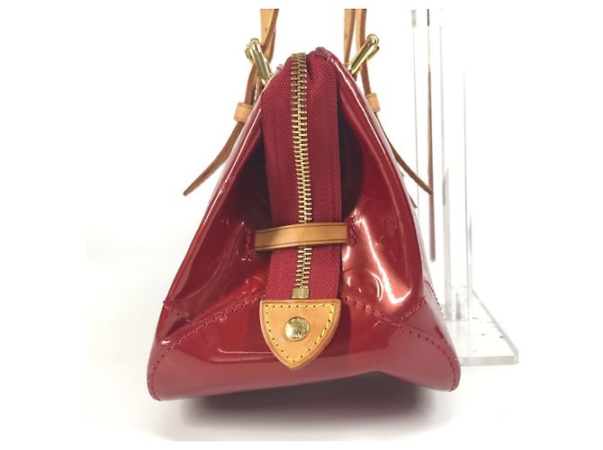 Rosewood Borsa tote Monogram Vernis Louis Vuitton Rosso - vista 4
