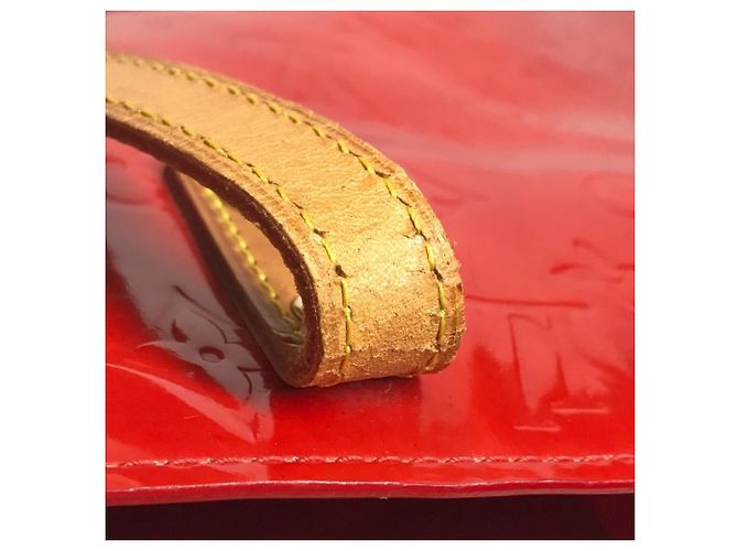 Borsa Reed GM in Monogram Vernis Louis Vuitton Rosso - vista 17