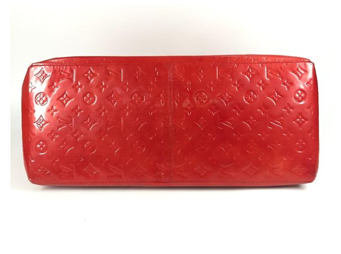 Borsa Reed GM in Monogram Vernis Louis Vuitton Rosso - vista 5