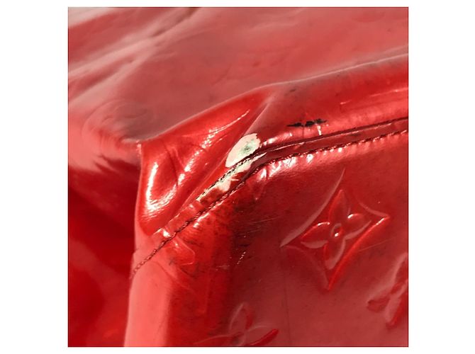 Borsa Reed GM in Monogram Vernis Louis Vuitton Rosso - vista 8