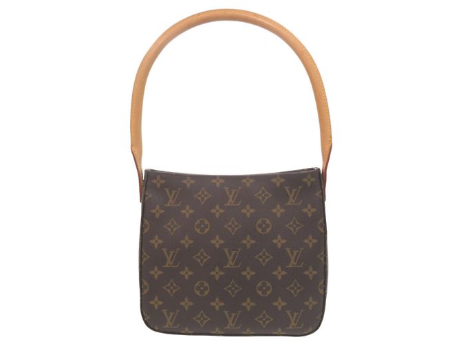 Borsa a Spalla Looping MM Monogramma Louis Vuitton Marrone - vista 2