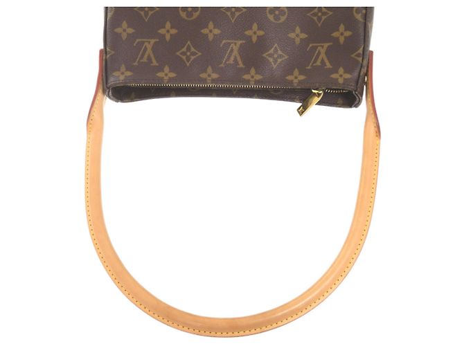 Borsa a Spalla Looping MM Monogramma Louis Vuitton Marrone - vista 4