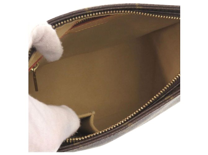 Borsa a Spalla Looping MM Monogramma Louis Vuitton Marrone - vista 5