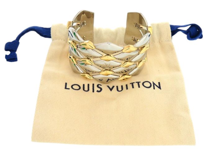Bracciale Charm Maltage Stud di Louis Vuitton Argento D'oro - vista 2
