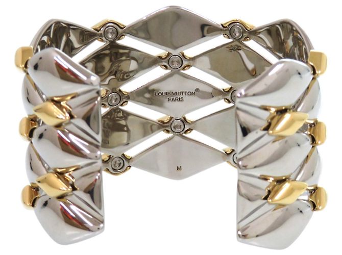 Bracciale Charm Maltage Stud di Louis Vuitton Argento D'oro - vista 4