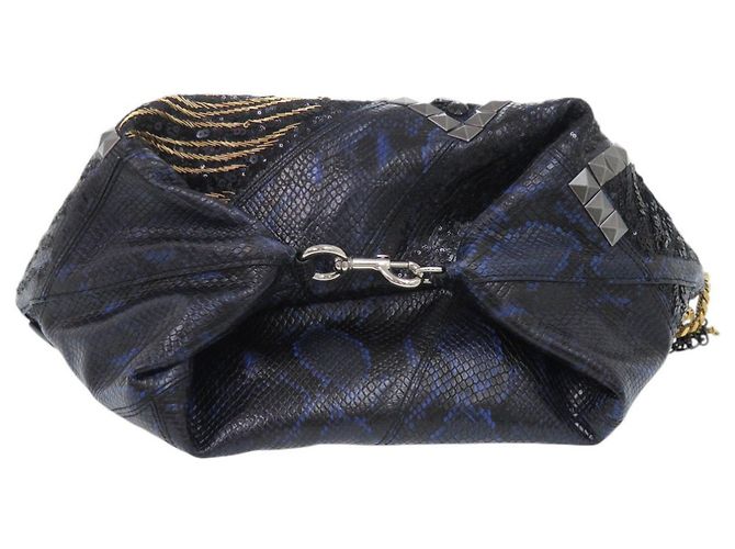 Borsa tote blu Marc Jacobs con pochette Nero - vista 4