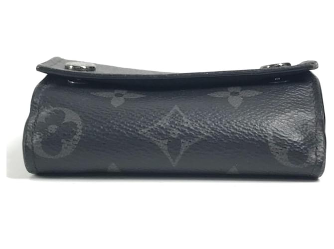 Billetera Compacta Discovery Monogram Eclipse Louis Vuitton Castaño Negro - vista 5