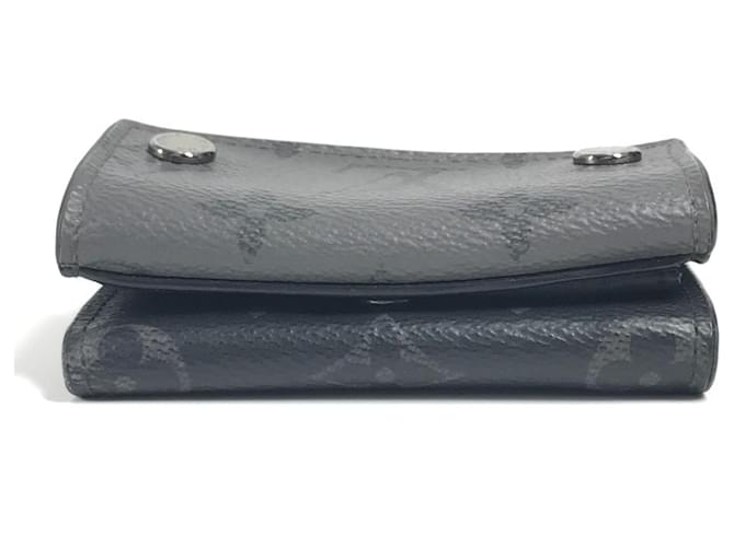 Billetera Compacta Discovery Monogram Eclipse Louis Vuitton Castaño Negro - vista 6