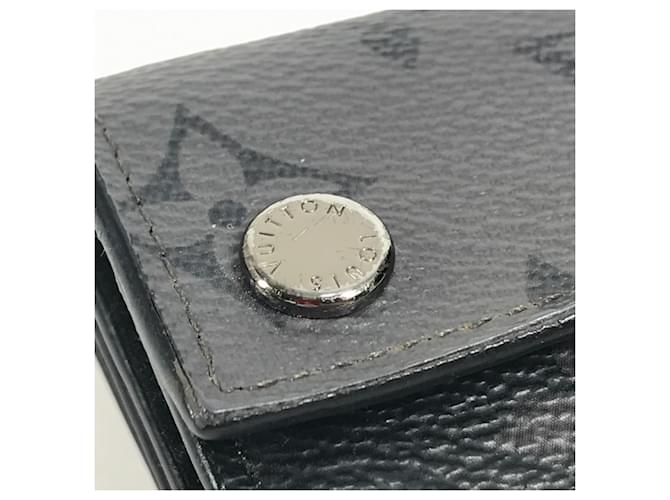 Billetera Compacta Discovery Monogram Eclipse Louis Vuitton Castaño Negro - vista 7