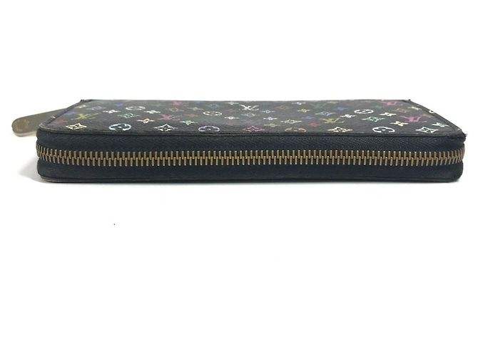 Louis Vuitton Monogram Multicolore Zippy Wallet Black Multiple colors - view 6