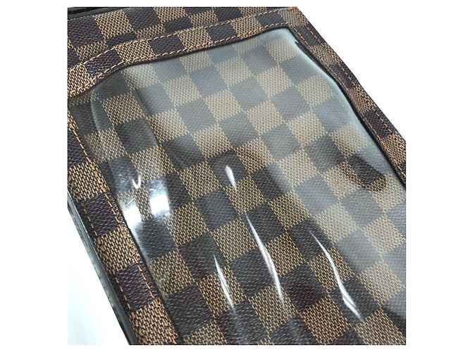 Borsa Portobello Damier Louis Vuitton Marrone - vista 17