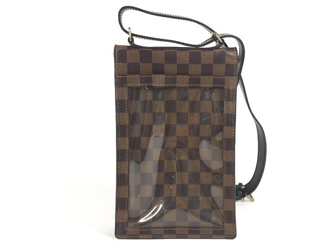 Borsa Portobello Damier Louis Vuitton Marrone - vista 2