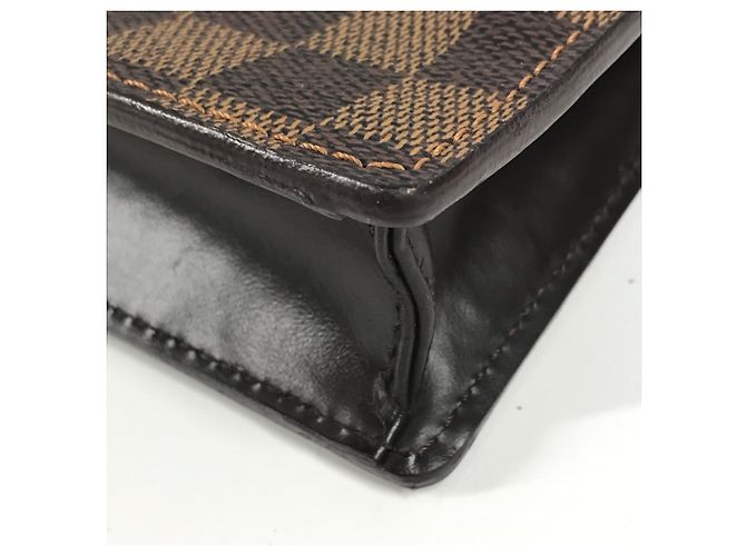 Borsa Portobello Damier Louis Vuitton Marrone - vista 7