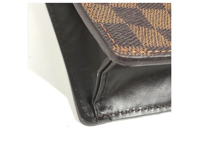 Borsa Portobello Damier Louis Vuitton Marrone - vista 8