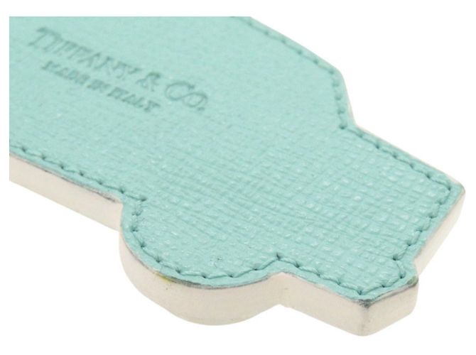 Tiffany & Co Portachiavi in pelle gialla Tiffany Taxi - vista 9