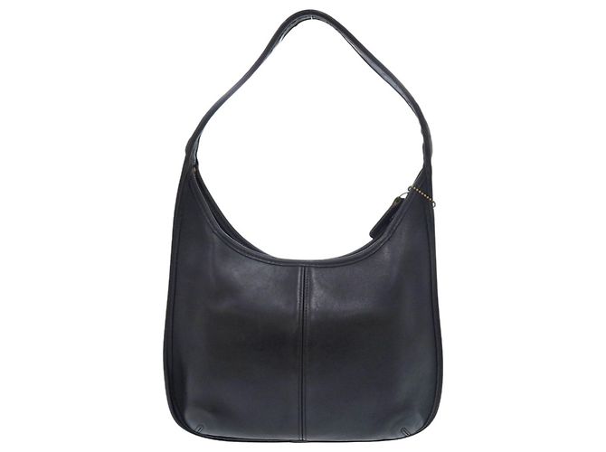 Borsa a mano in pelle nera Coach Ergo Nero - vista 2