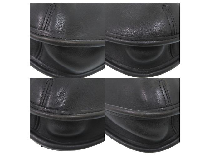 Borsa a mano in pelle nera Coach Ergo Nero - vista 3