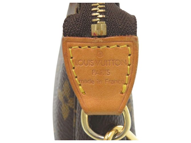Pochette Accessoires Monogram Louis Vuitton Marrone Monogramma - vista 6