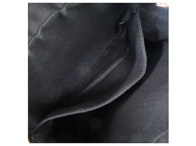 Borsa a tracolla in pelle Burberry con monogramma TB Nero - vista 6