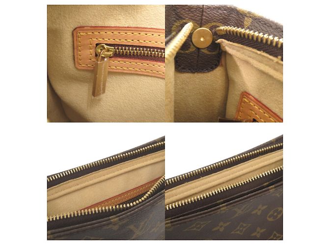 Borsa a Spalla Looping MM Monogramma Louis Vuitton Marrone - vista 10