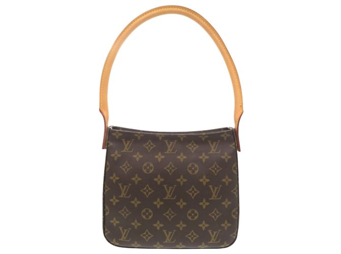 Borsa a Spalla Looping MM Monogramma Louis Vuitton Marrone - vista 2
