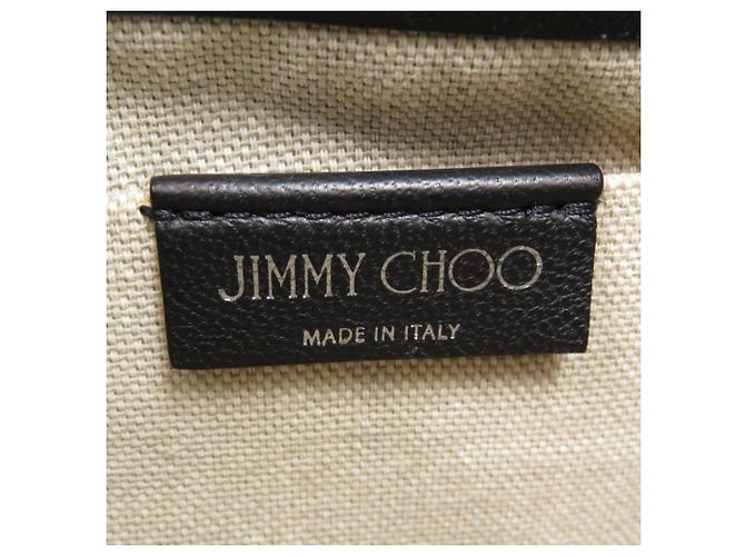 Borsa a corda JUNO S Star Studs di Jimmy Choo Nero Blu - vista 8
