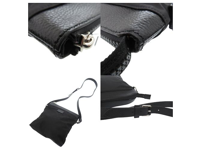 Gucci GG Muster Guccissima Schultertasche Schwarz - Ansicht 9