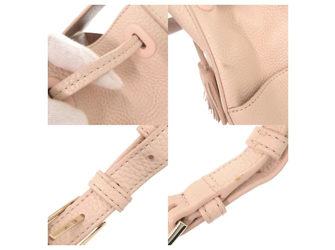 Tory Burch THEA MINI Leder-Rucksack Pink - Ansicht 10