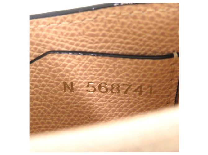 Borsa Valextra Iside 2 in 1 in pelle di vitello beige - vista 8