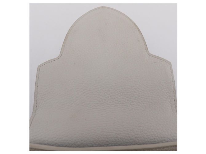 Borsa Capucines MM Louis Vuitton Bianco Blu - vista 8
