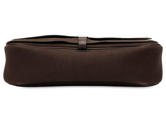 Bolso Colorado PM en Vache Liege y Toile marrón Hermès Castaño Marrón oscuro - vista 3