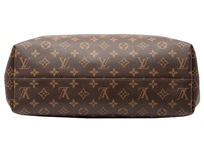 Louis Vuitton Borsa Graceful MM Monogram Marrone - vista 3