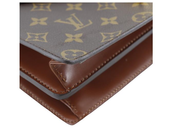 Borsa Concorde Louis Vuitton Marrone - vista 7