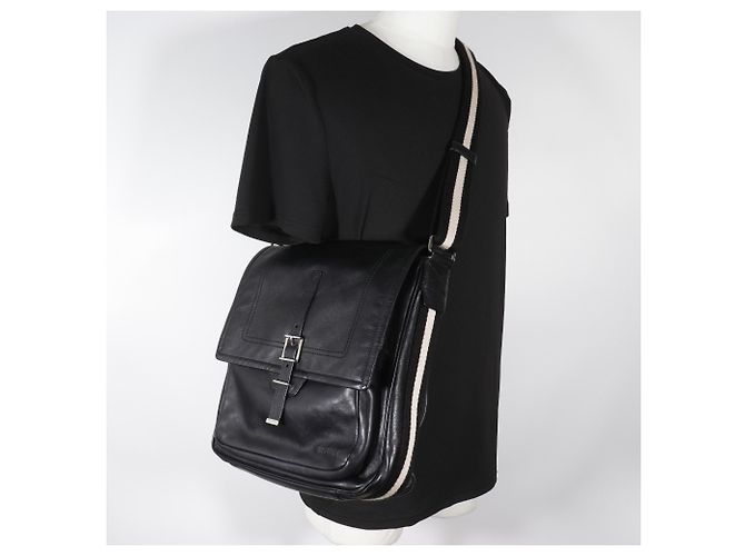 Borsa a Spalla Bally Trainspotting Nero - vista 15