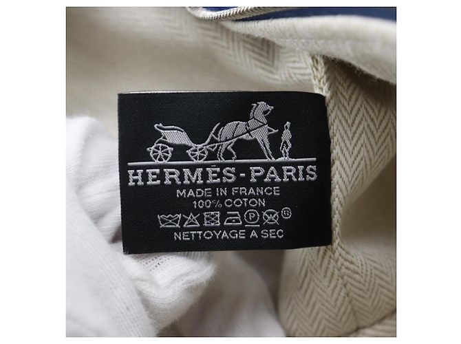 Borsa Hermès BRIDE A BLACK GM Blu - vista 13